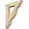 Ekena Millwork Funston Traditional Rough Sawn Bracket, Douglas Fir, 6"W x 36"D x 44"H BKT06X36X44FST01RDF - alternate 1